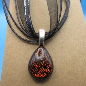 Dichroic Glass Pendant